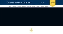 Desktop Screenshot of farragut.org